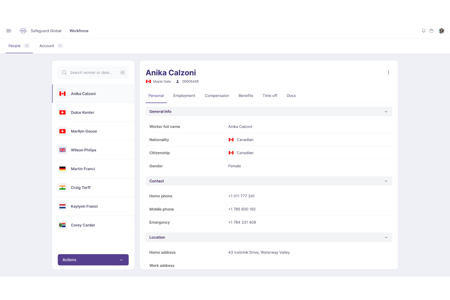 Safeguard Global screenshot - 10 Migliori Servizi di Gestione Paghe Globali nelle Filippine nel 2026