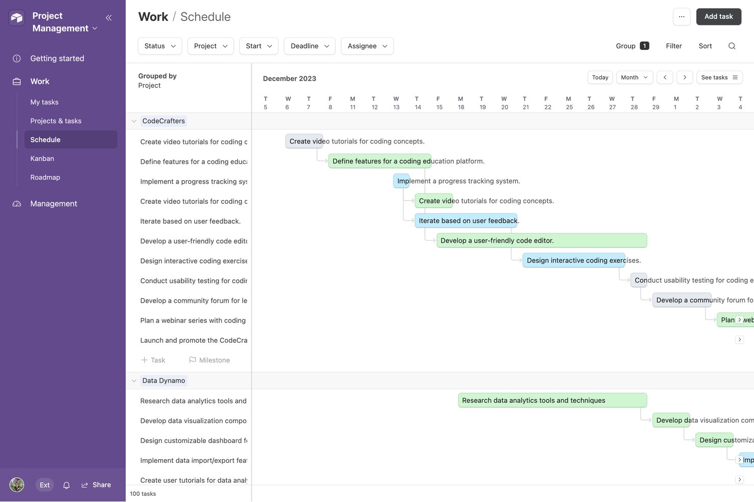 Airtable screenshot - 10 beste Bonsai-Alternativen im Test 2026