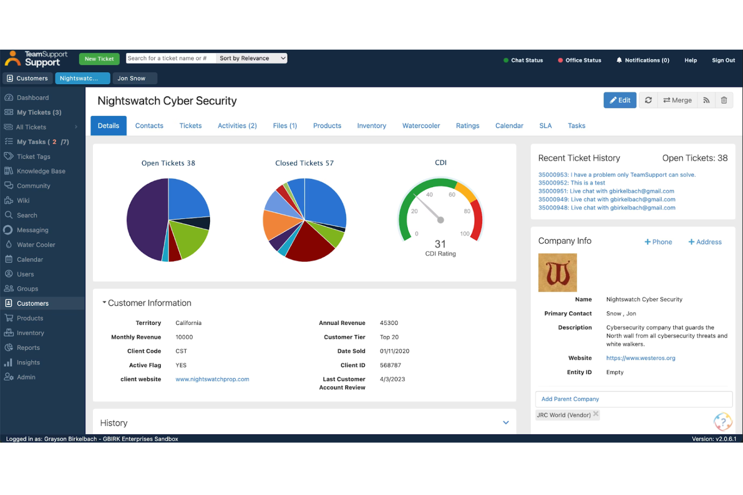 TeamSupport screenshot - Die 10 besten Omnichannel-Kundenservice-Tools für 2026