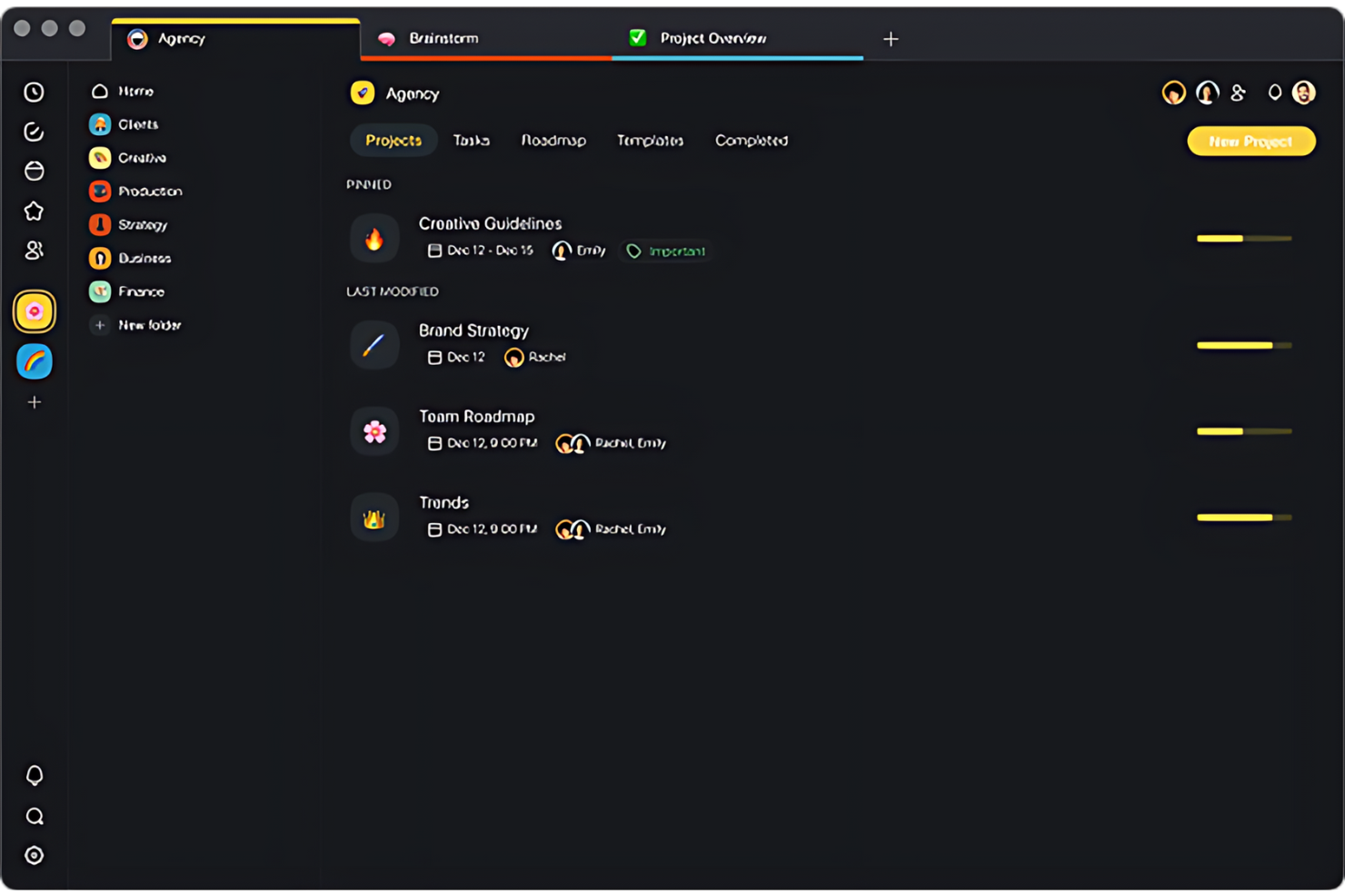 Taskade screenshot - 10 Best Notion Alternative Picks in 2026