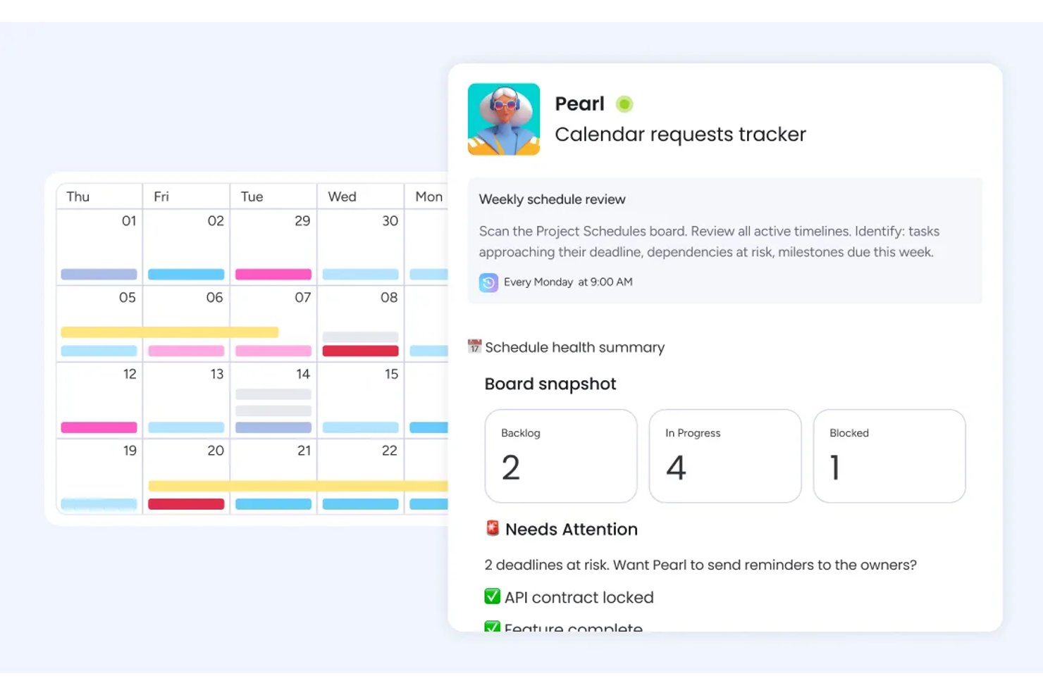 monday AI Workspace screenshot - 10 Best Free Project Scheduling Software Solutions In 2026