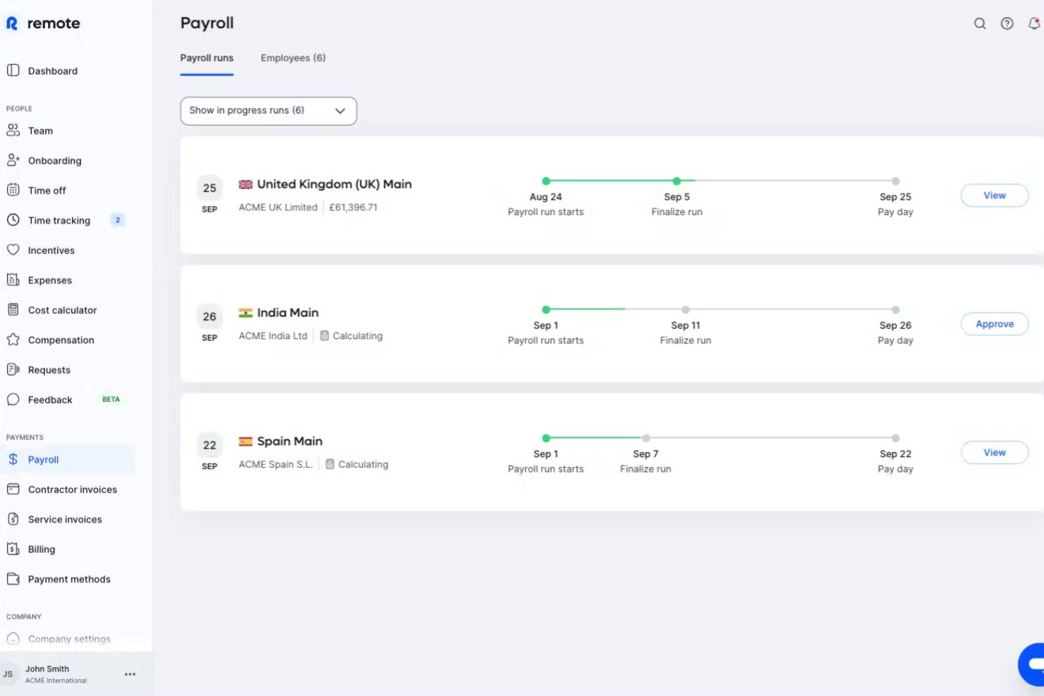 Remote screenshot - 10 Migliori Servizi di Gestione Paghe Globali nelle Filippine nel 2026