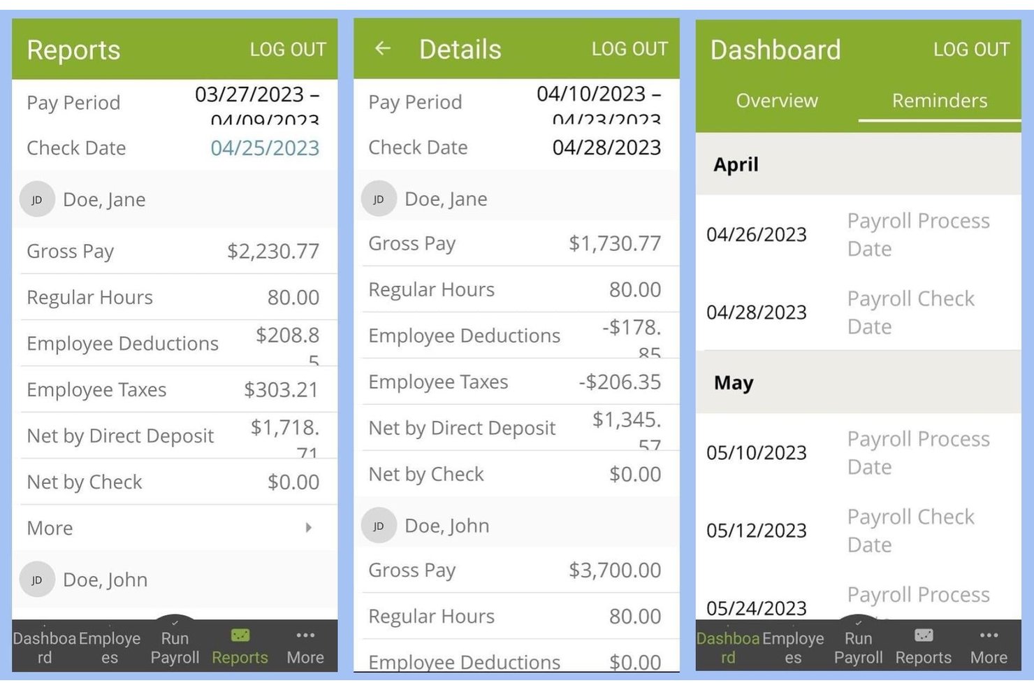 SurePayroll screenshot - Le 10 migliori app per la gestione delle paghe recensite nel 2026