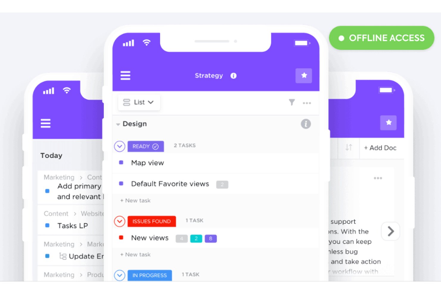 ClickUp screenshot - 10 bedste projektstyringskalendere, jeg prøvede i 2026