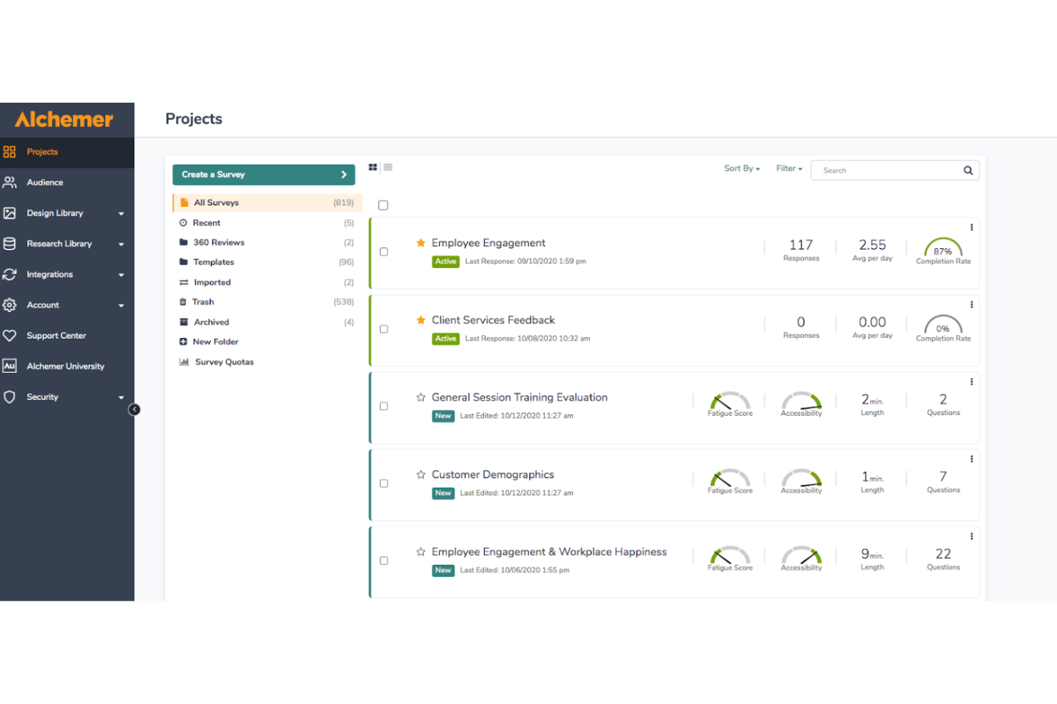 Alchemer screenshot - 10 Best Enterprise Survey Software For 2026