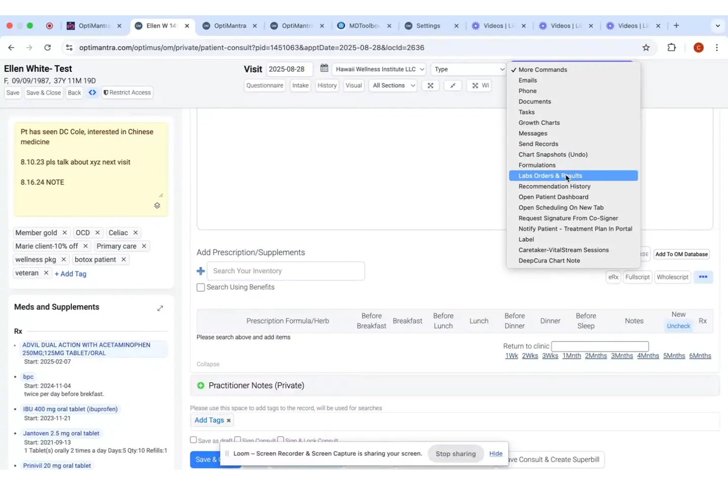 OptiMantra screenshot - 10 Best Urology EMR for 2026 [My Reviews]