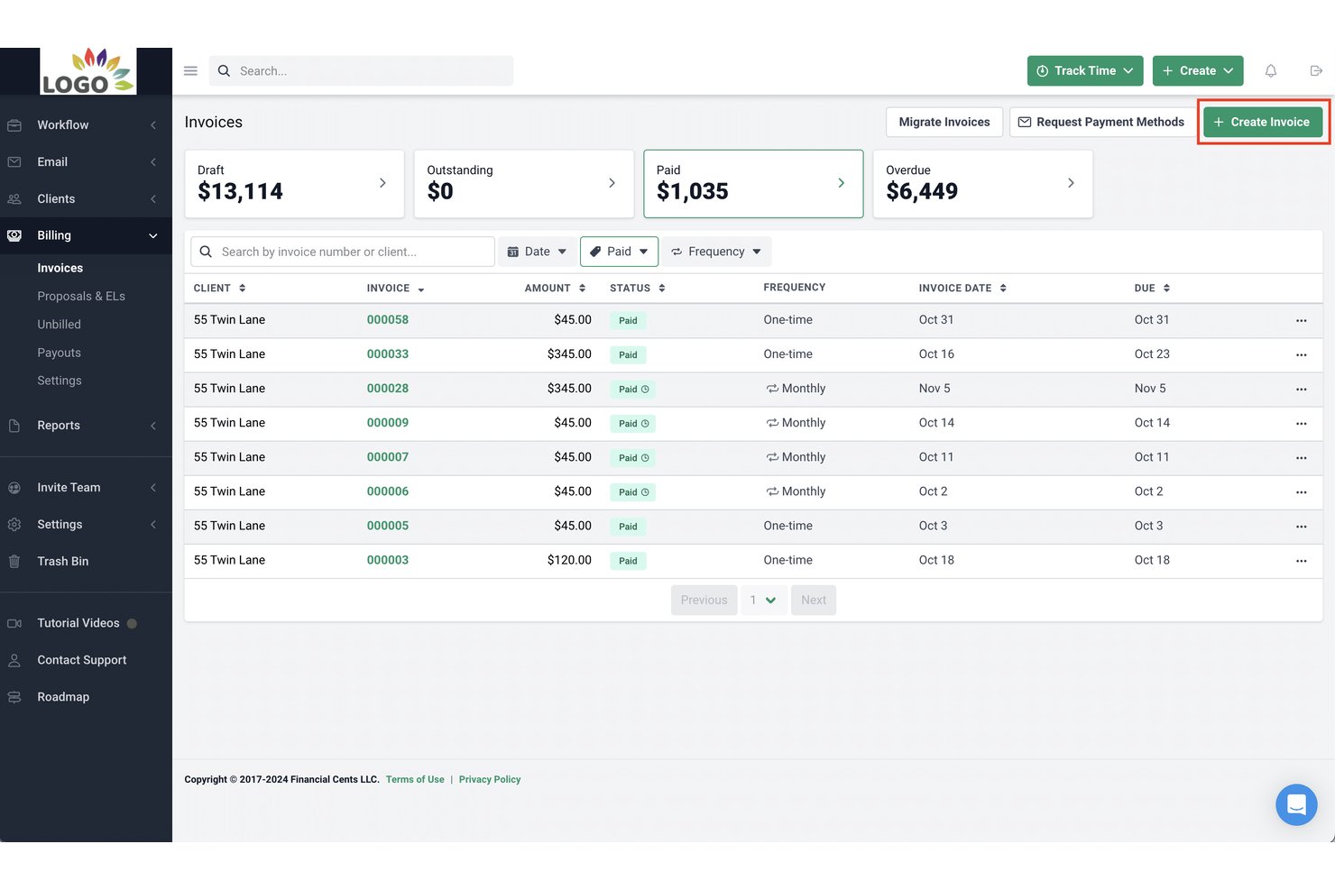 Financial Cents screenshot - 10 Best Financial Project Management Software For 2026