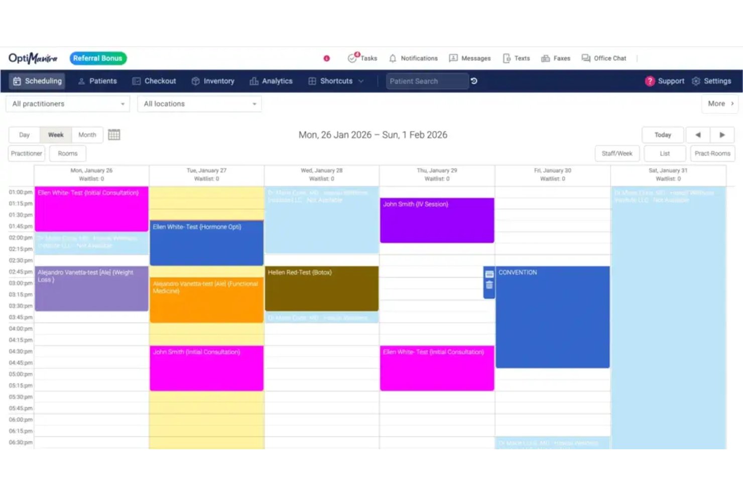 OptiMantra screenshot - 10 meilleurs systèmes DME pour la médecine familiale en 2026
