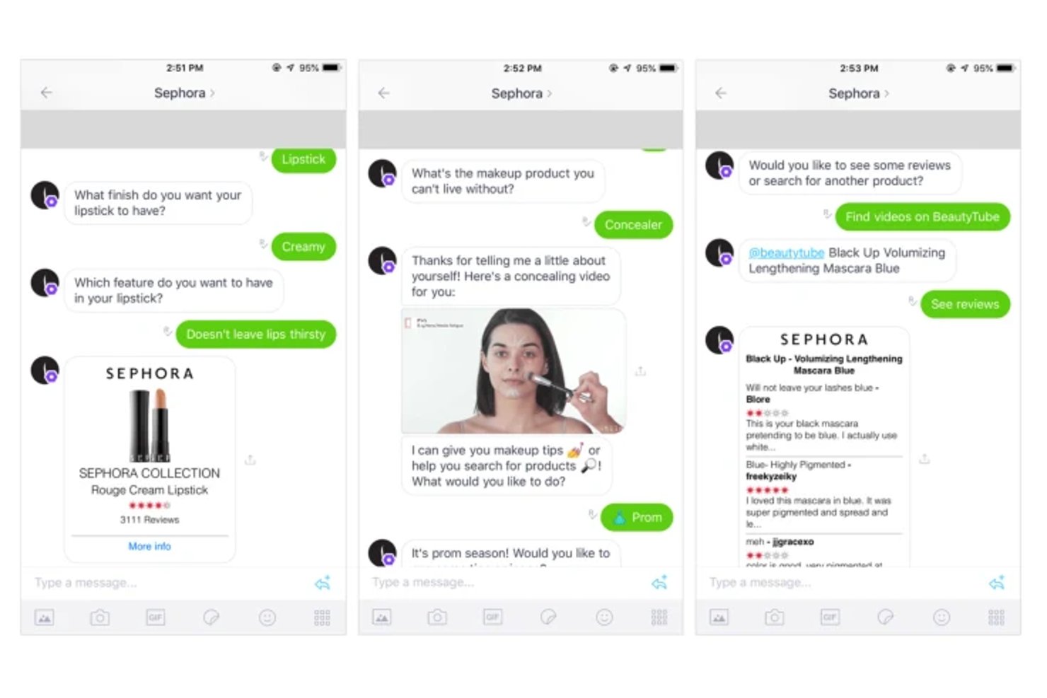 interazioni automatizzate tramite gli strumenti di IA di ChatBot