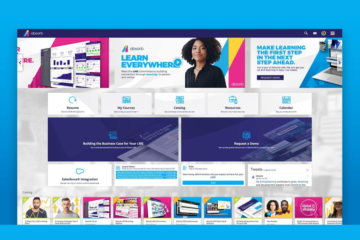 Absorb screenshot - 10 Migliori software per l’onboarding clienti del 2026
