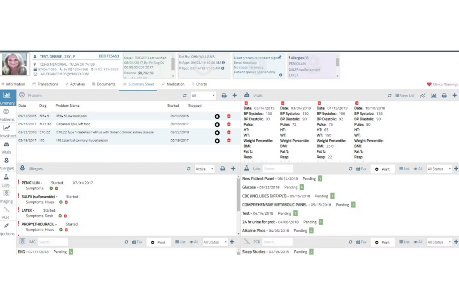 AllegianceMD screenshot - 10 Beste Gastroenterologie-EMR-Software im Jahr 2026