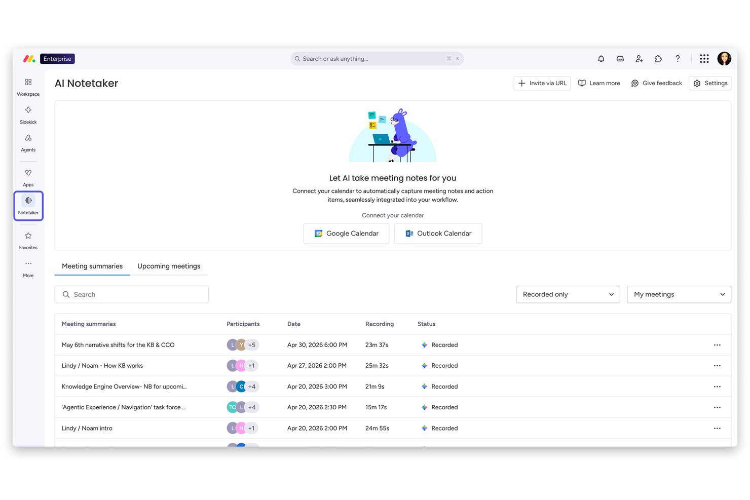 monday AI Workspace screenshot - Les 10 Meilleurs Logiciels de Gestion de Projet pour Mac en 2026