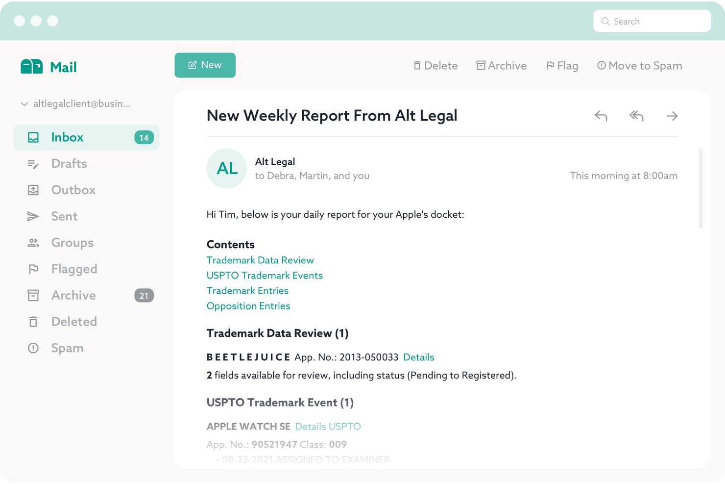 Alt Legal screenshot - Los 10 mejores programas de gestión de plazos judiciales para 2026