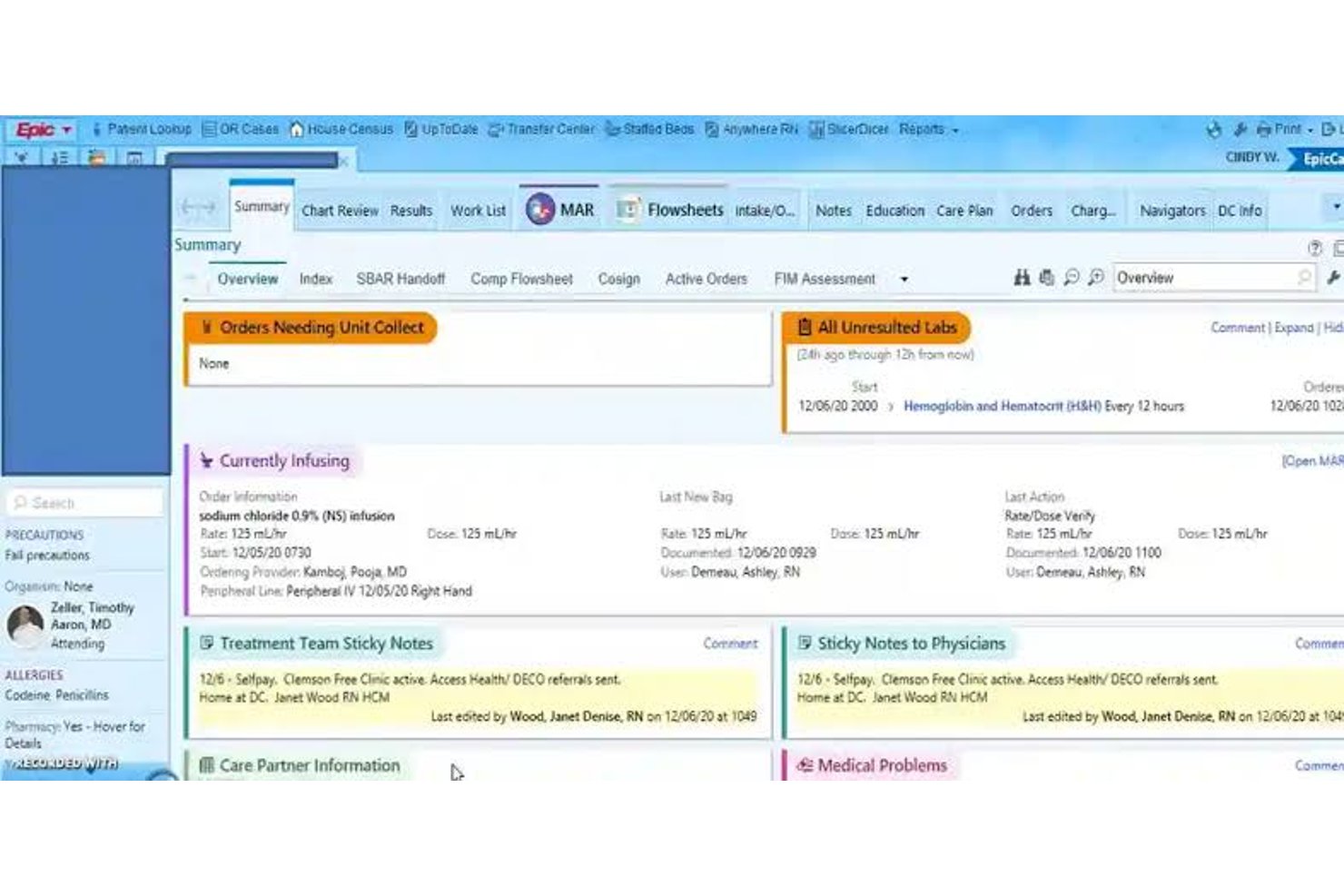 Epic screenshot - 10 migliori software EMR per gastroenterologia nel 2026