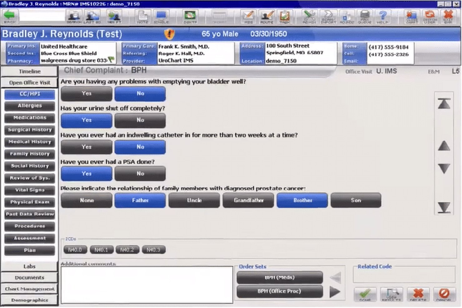 UroChart EHR screenshot - 10 Best Urology EMR for 2026 [My Reviews]