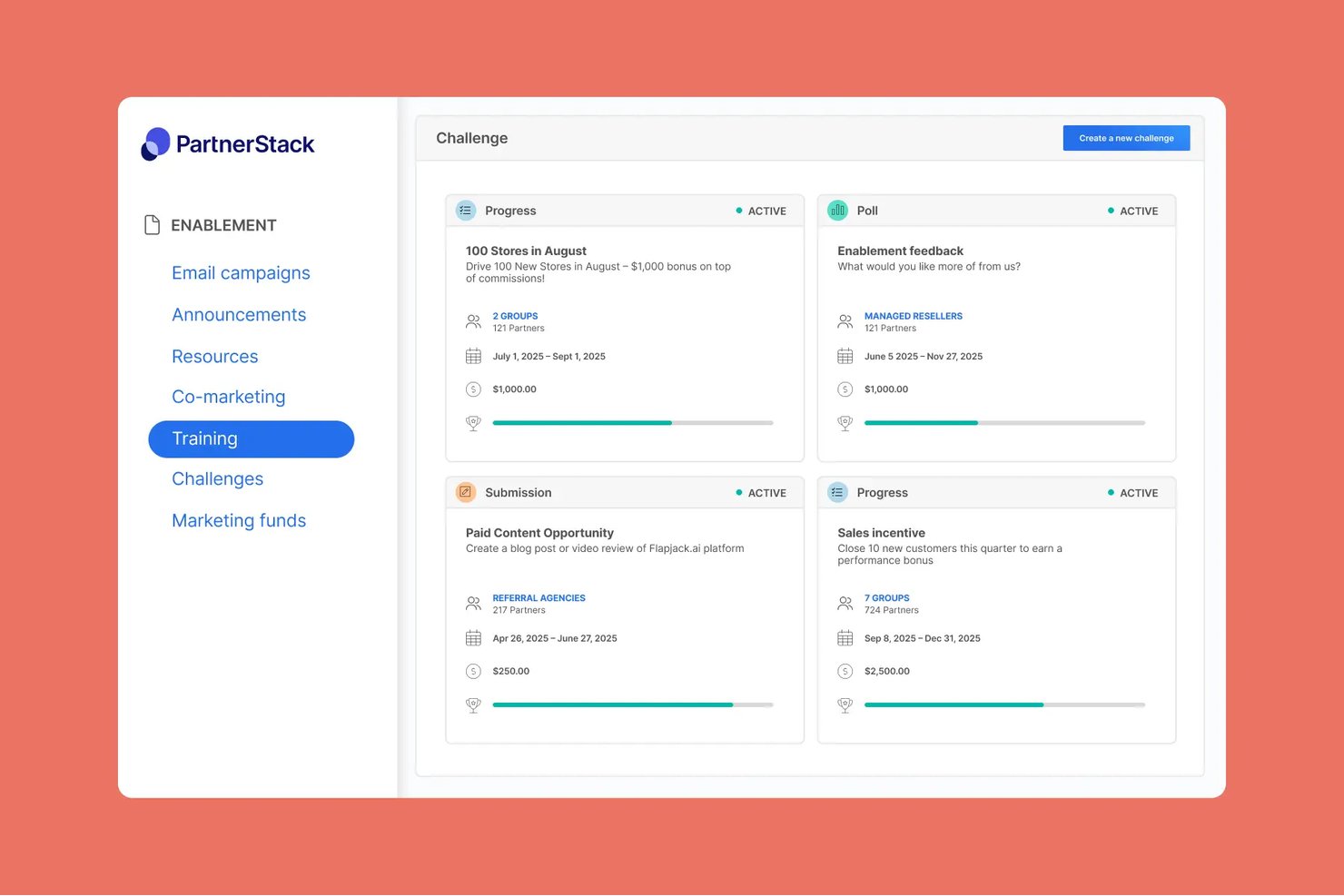 PartnerStack screenshot - 10 Meilleurs Logiciels De Programmes De Fidélisation B2B En 2026