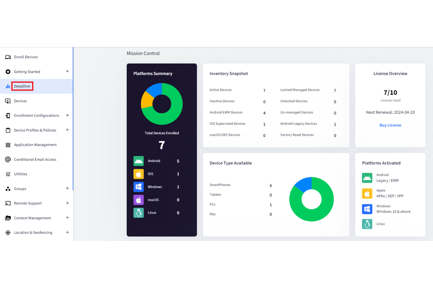 Scalefusion screenshot - 10 beste software voor Apple-apparaatbeheer in 2026