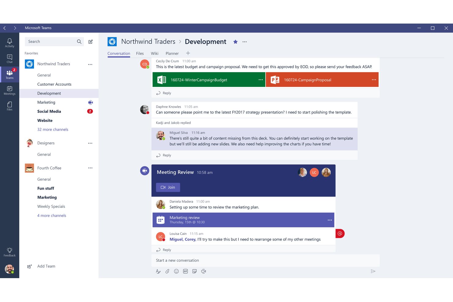 Microsoft Teams screenshot - 10 Best Remote Communication Tools in 2026