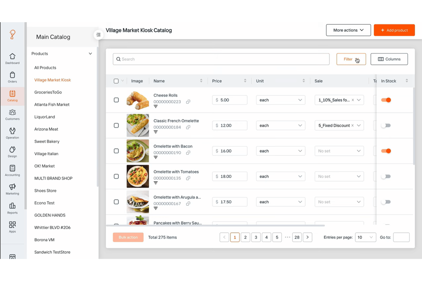 Local Express screenshot - I 10 Migliori Software per la Consegna di Generi Alimentari nel 2026