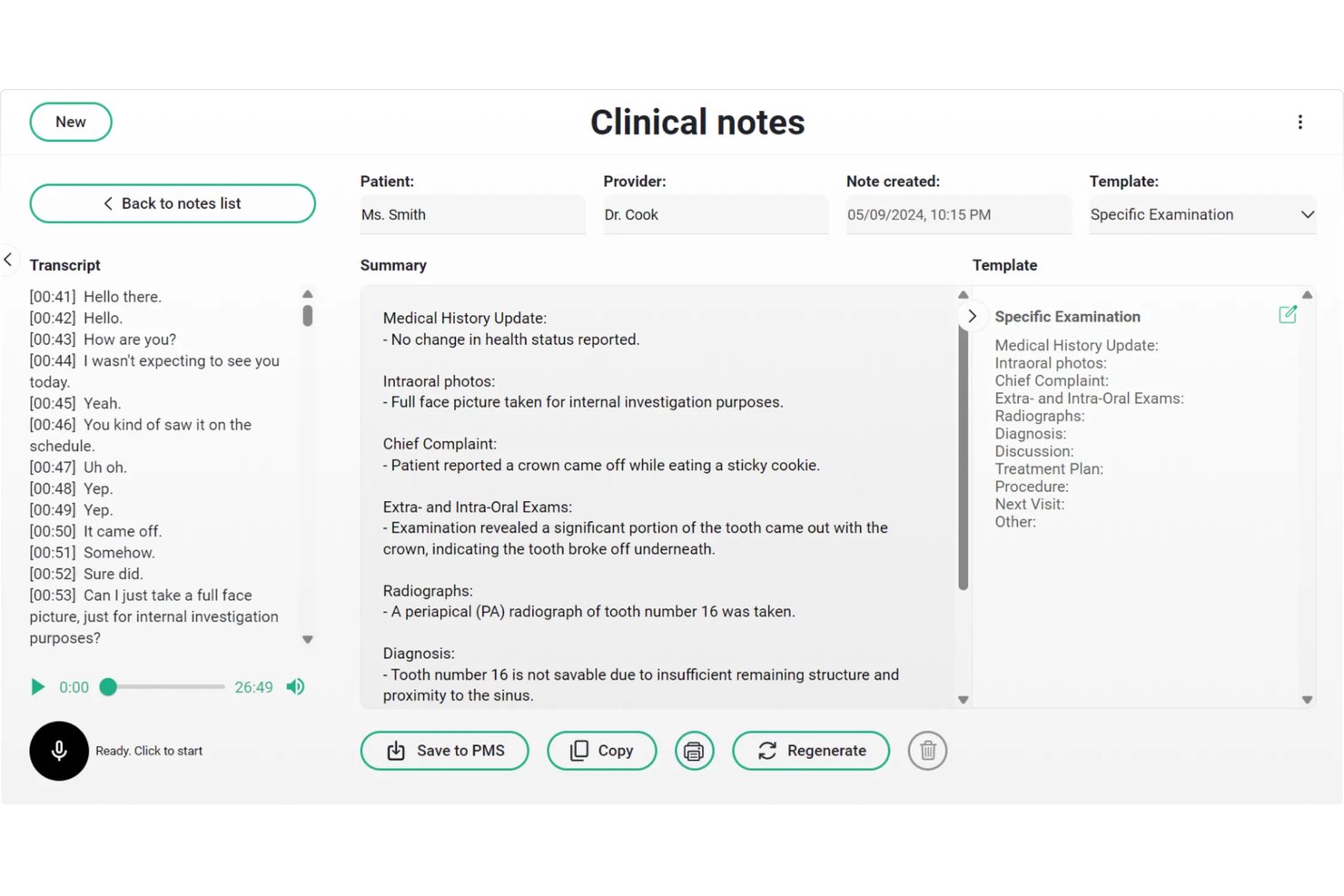 Denti.AI screenshot - Meilleurs logiciels dentaires IA en 2026