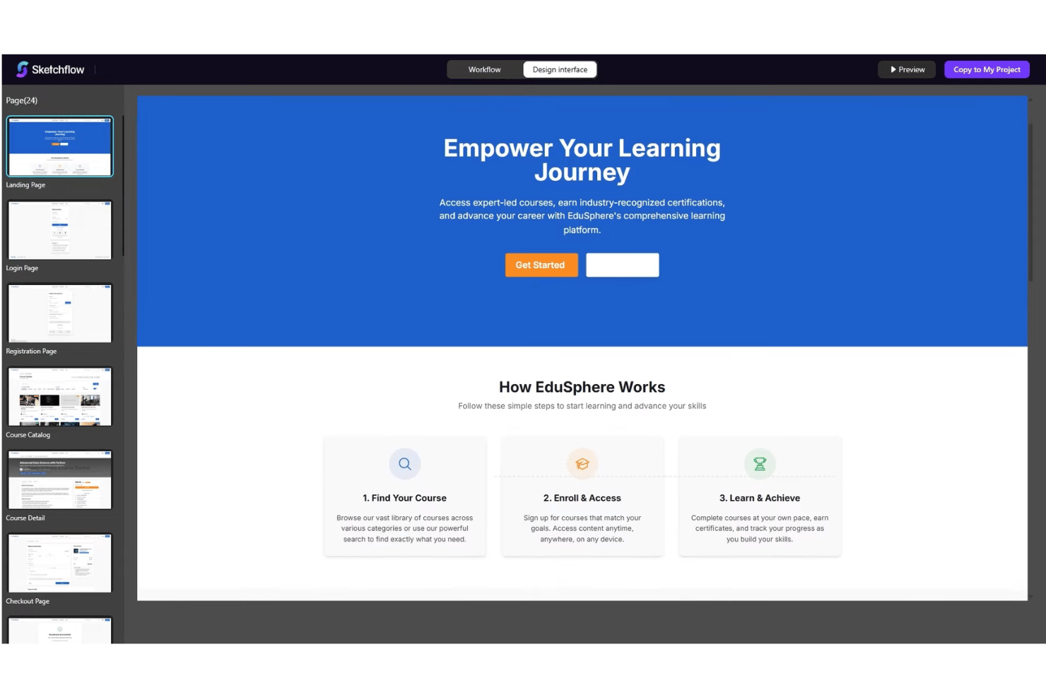 Sketchflow screenshot - 10 Best AI App Builders in 2026