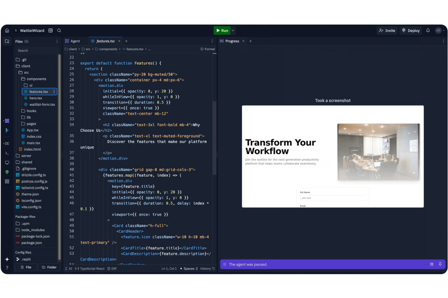 Replit screenshot - 10 Best AI App Builders in 2026