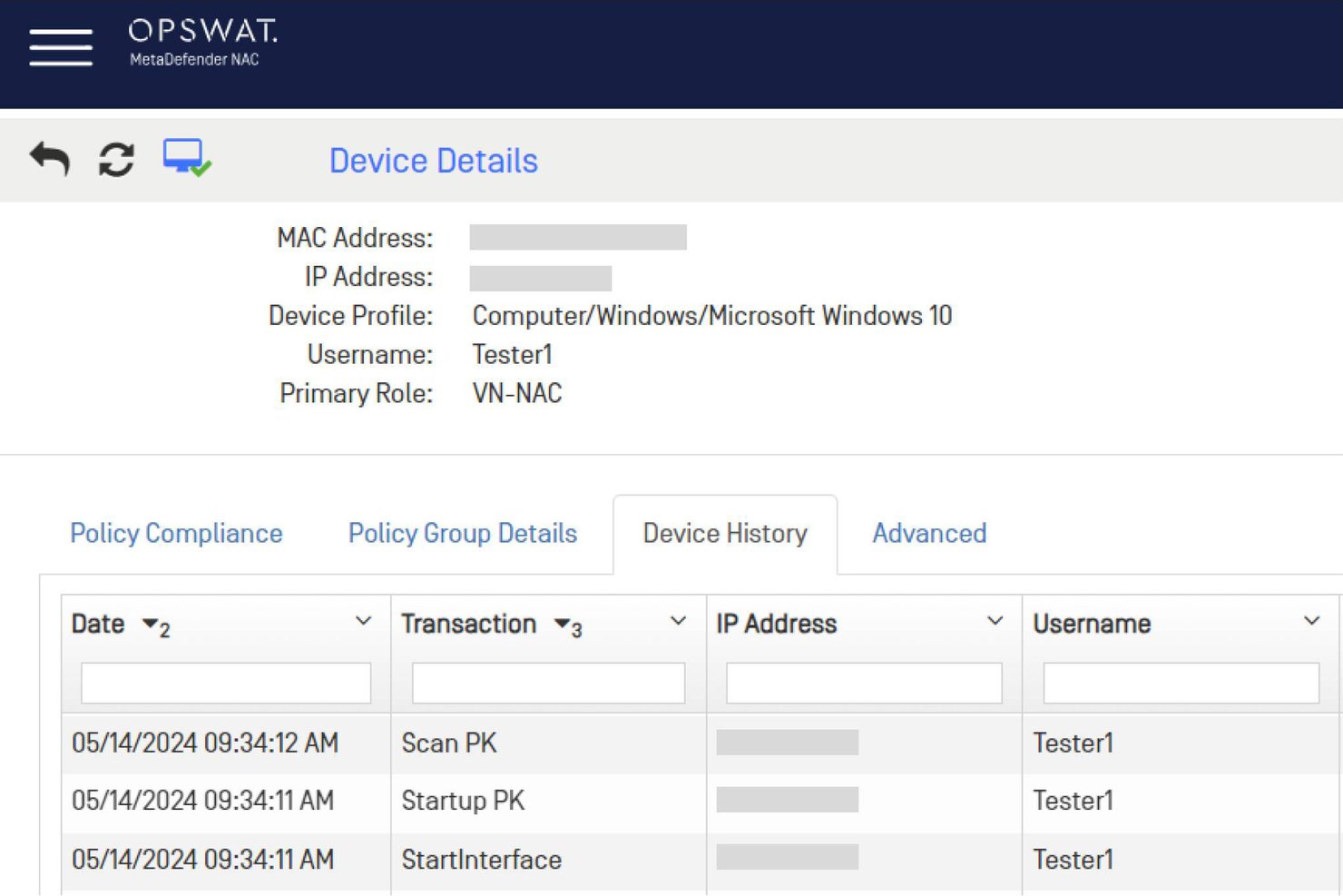 OPSWAT MetaDefender screenshot - I 10 migliori software di controllo accesso alla rete del 2026