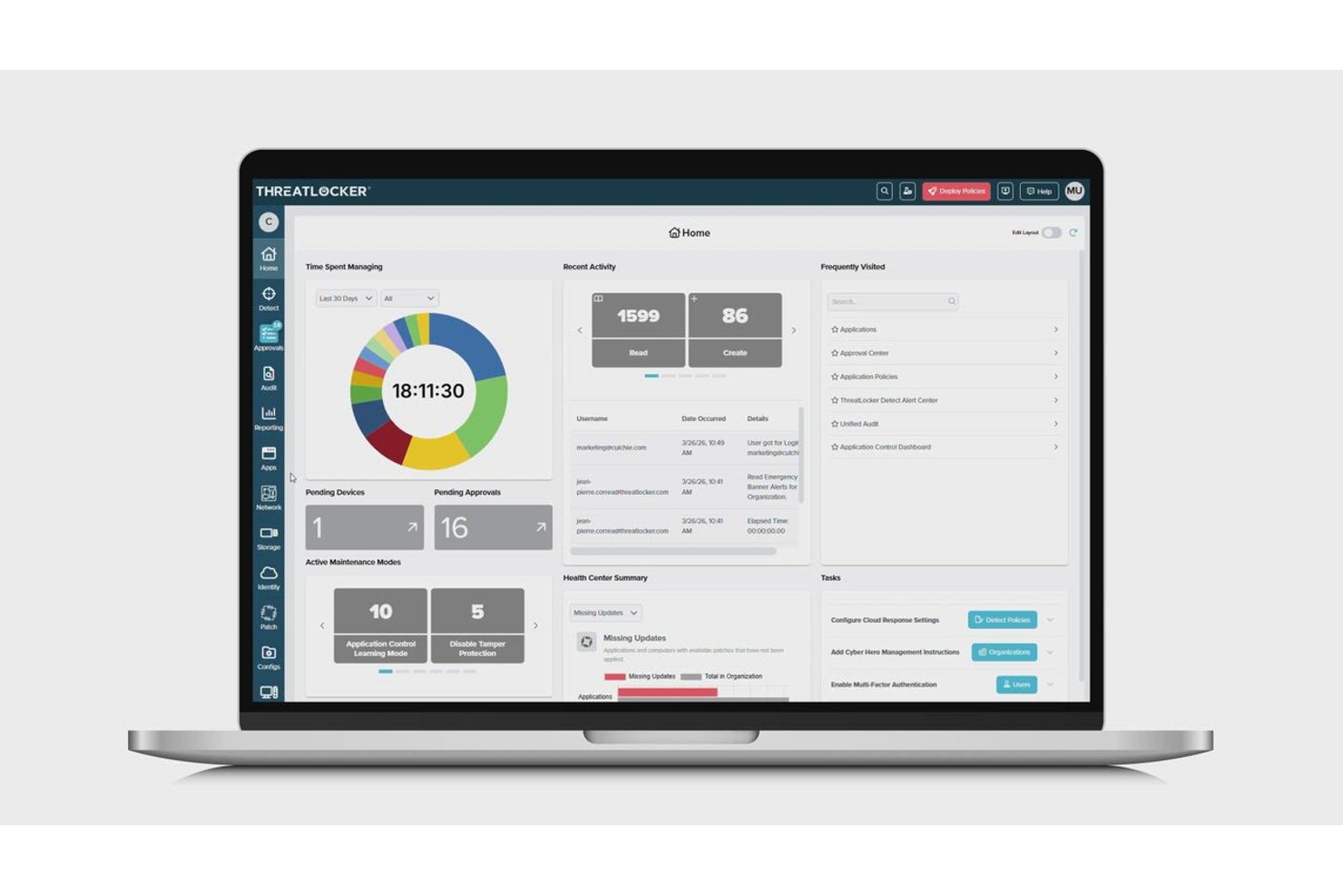 ThreatLocker screenshot - I 10 migliori software di controllo accesso alla rete del 2026