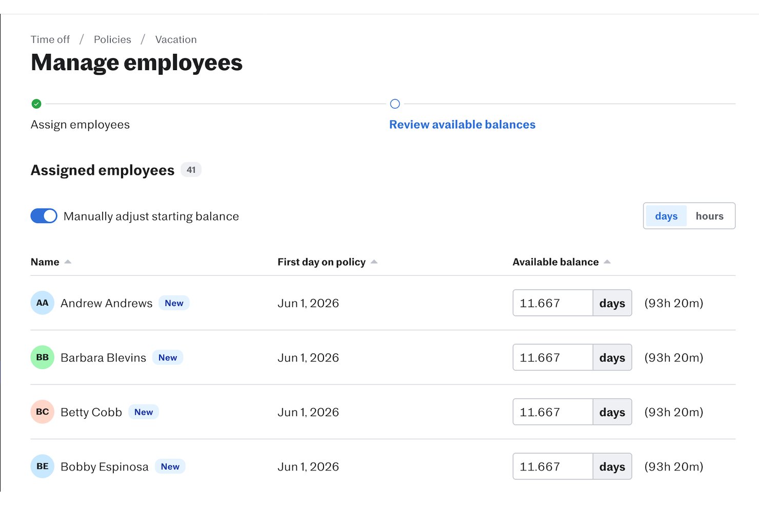 Justworks screenshot - Die 10 besten Urlaubsmanagement-Softwares 2026 zur Verfolgung von Abwesenheiten