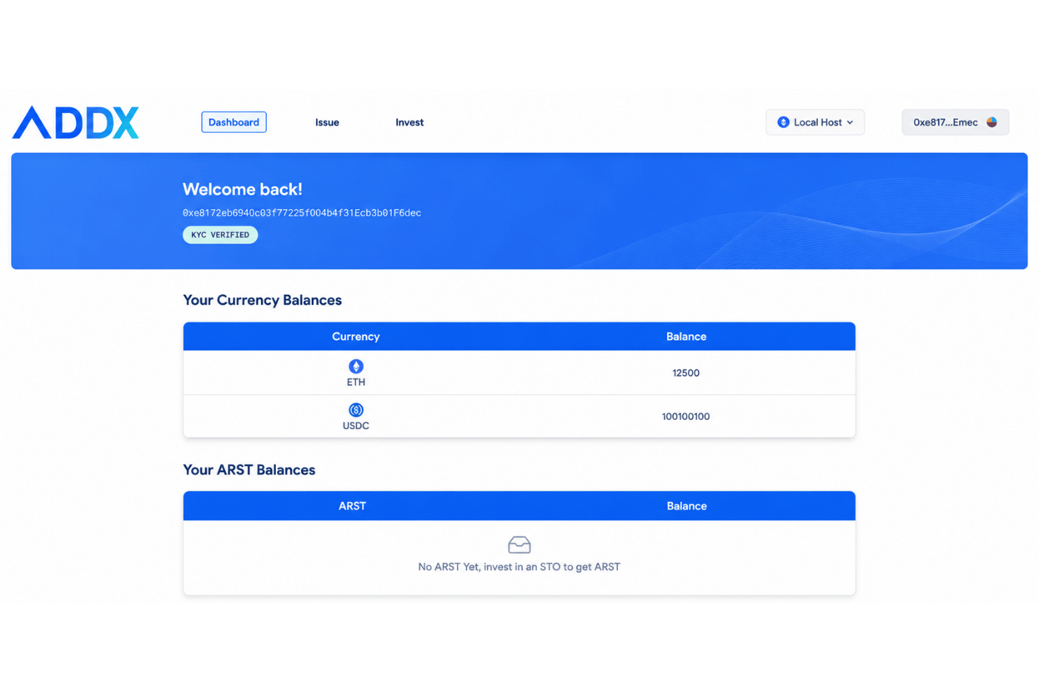 ADDX screenshot - Die 10 besten Tokenisierungsplattformen im Jahr 2026
