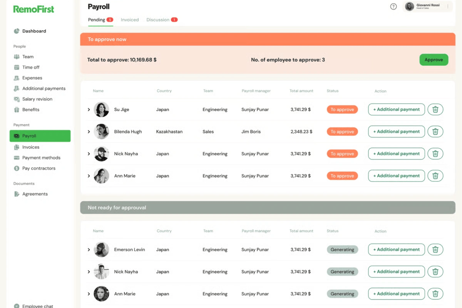 RemoFirst handles global payroll, contracts, tax compliance, and benefits.