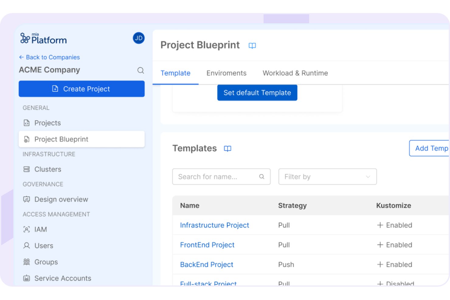 Mia-Platform screenshot - 10 Best Internal Developer Platforms in 2026