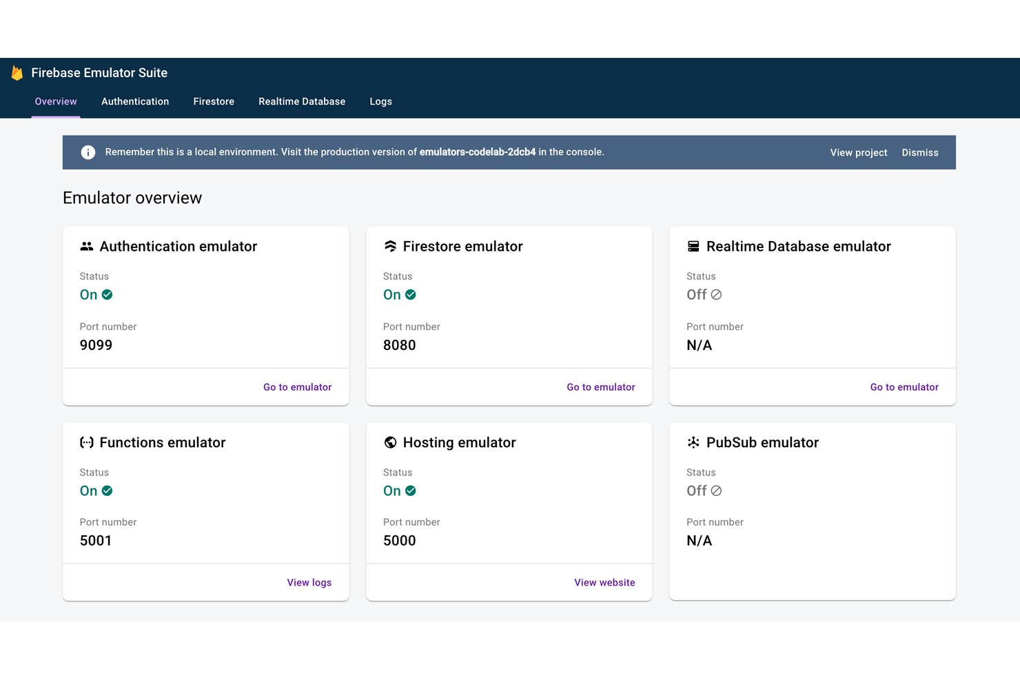 Firebase screenshot - Probé 10 Emuladores de Android: Qué Funciona en 2026