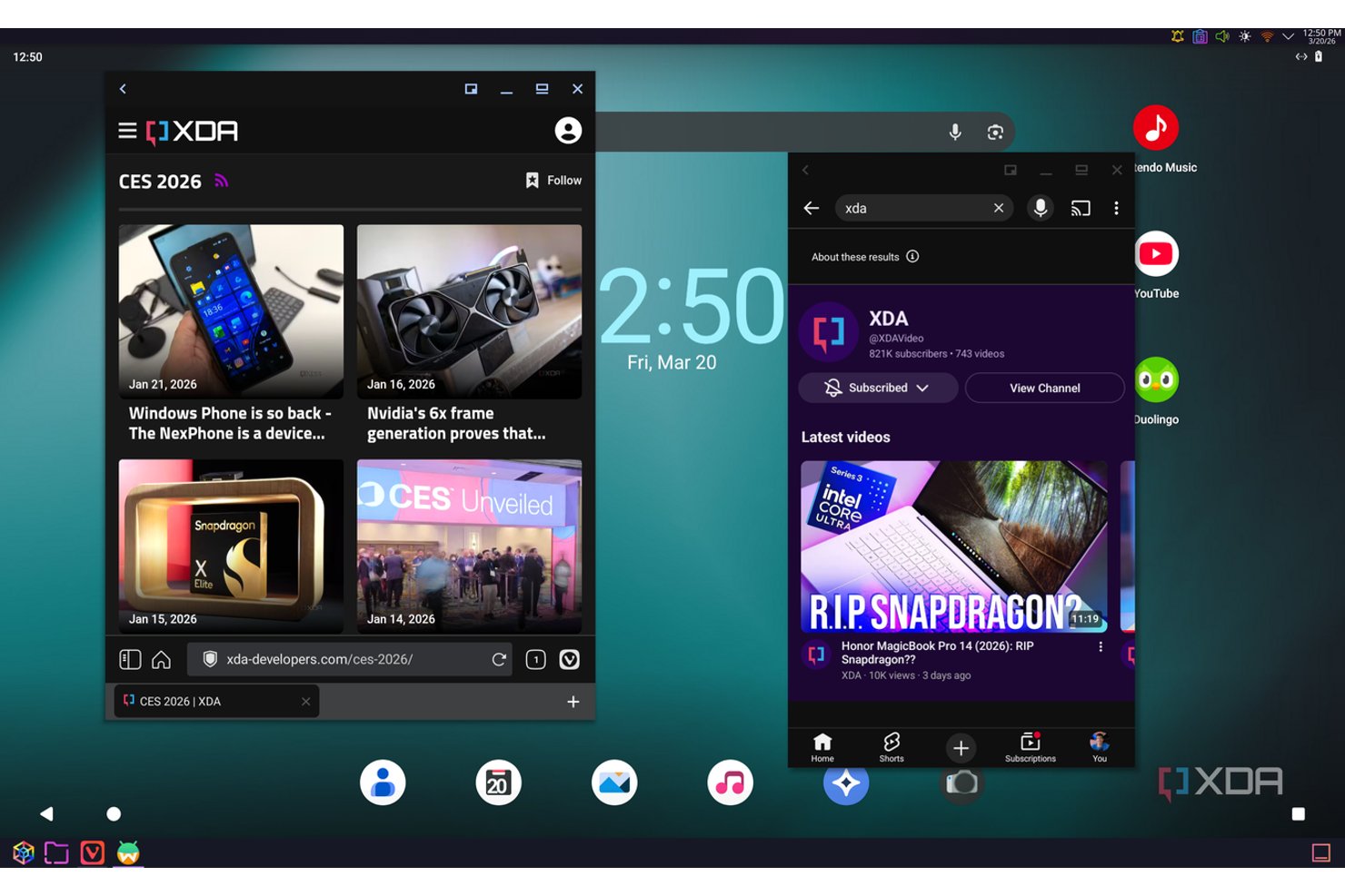Waydroid screenshot - Probé 10 Emuladores de Android: Qué Funciona en 2026