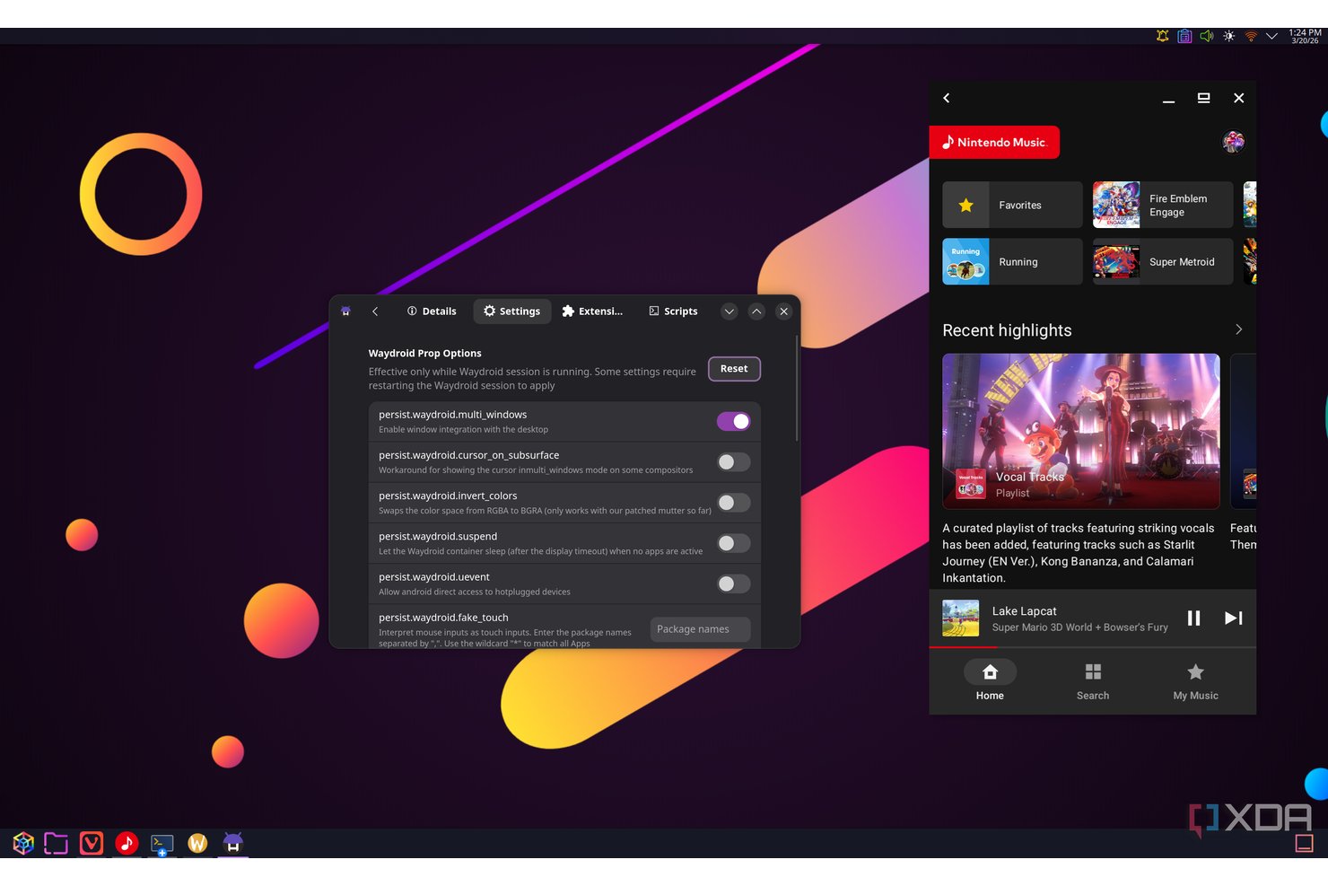 Waydroid screenshot - Probé 10 Emuladores de Android: Qué Funciona en 2026
