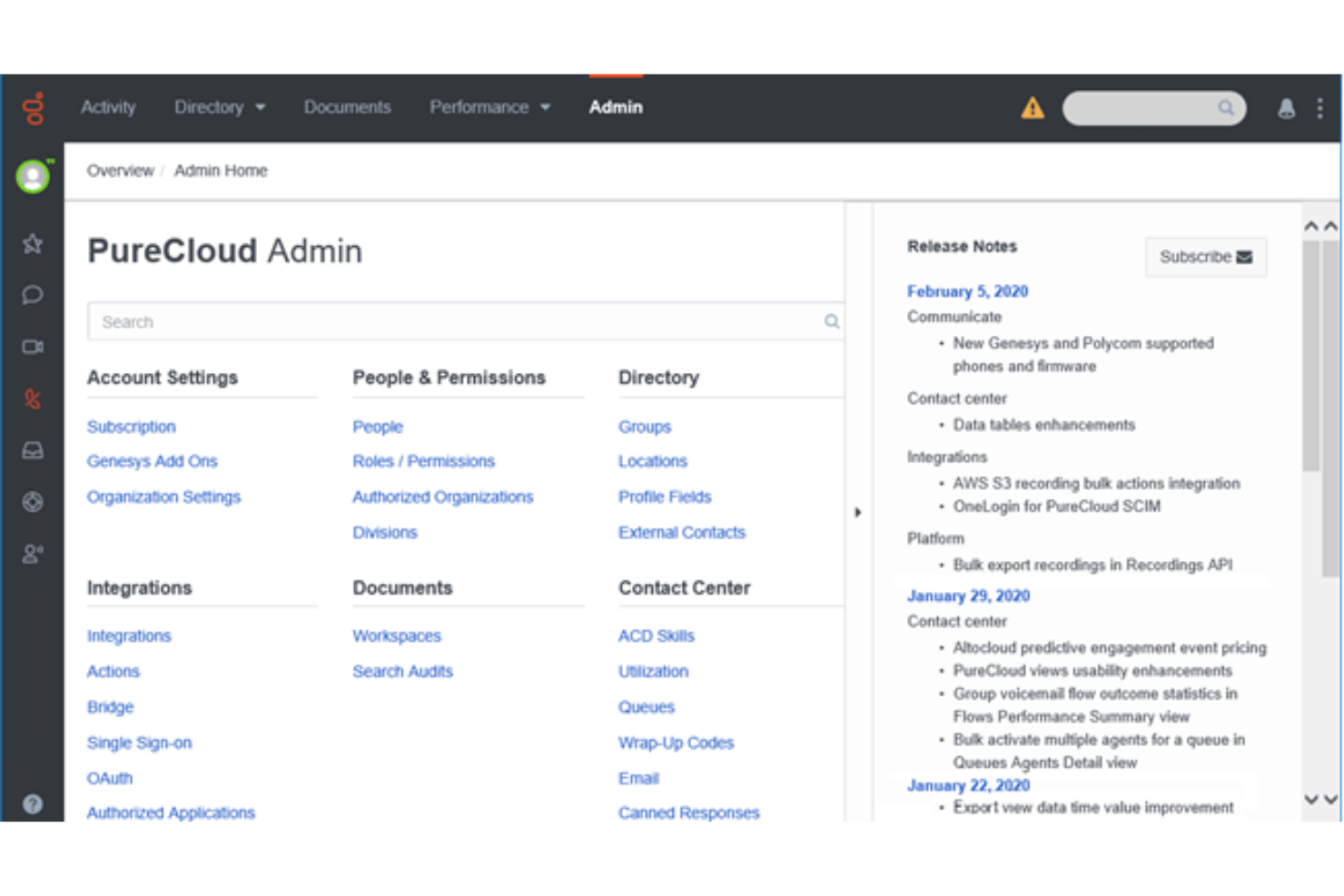 Genesys Cloud CX screenshot - Les 10 meilleures alternatives à Google Voice en 2026