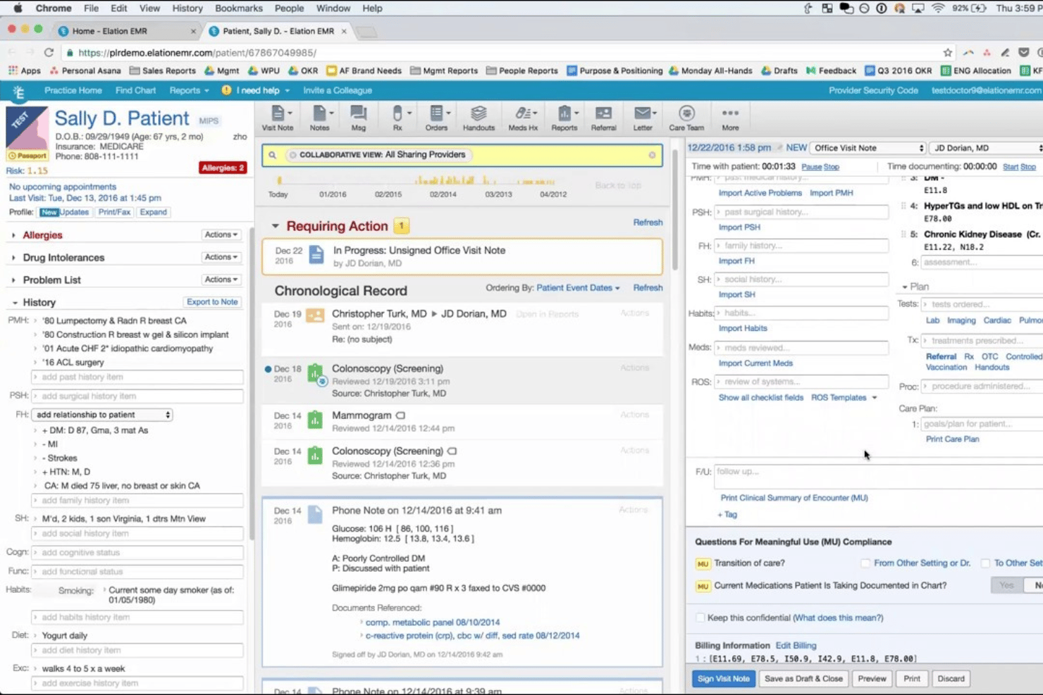 Elation Health screenshot - 10 Best AI EMR Software in 2026