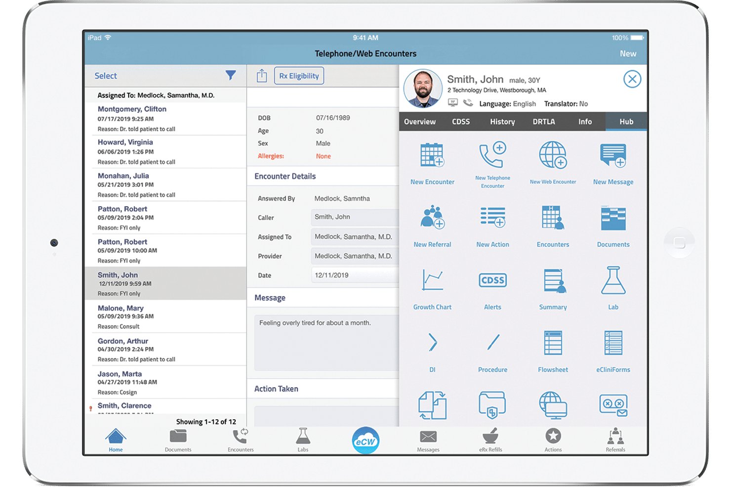 eClinicalWorks screenshot - 10 Best AI EMR Software in 2026