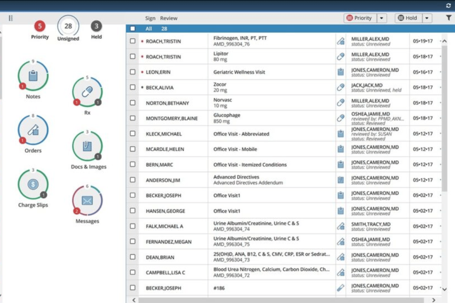 AdvancedMD screenshot - 10 Best AI EMR Software in 2026