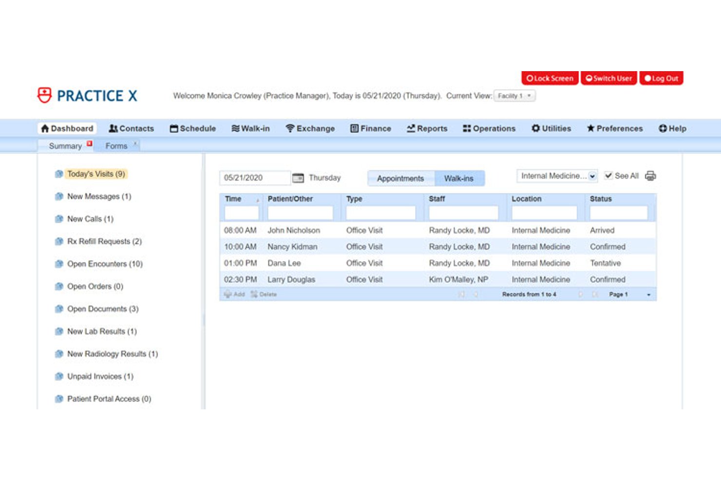 Solismed screenshot - 10 meilleurs logiciels gratuits de gestion de cabinet médical en 2026