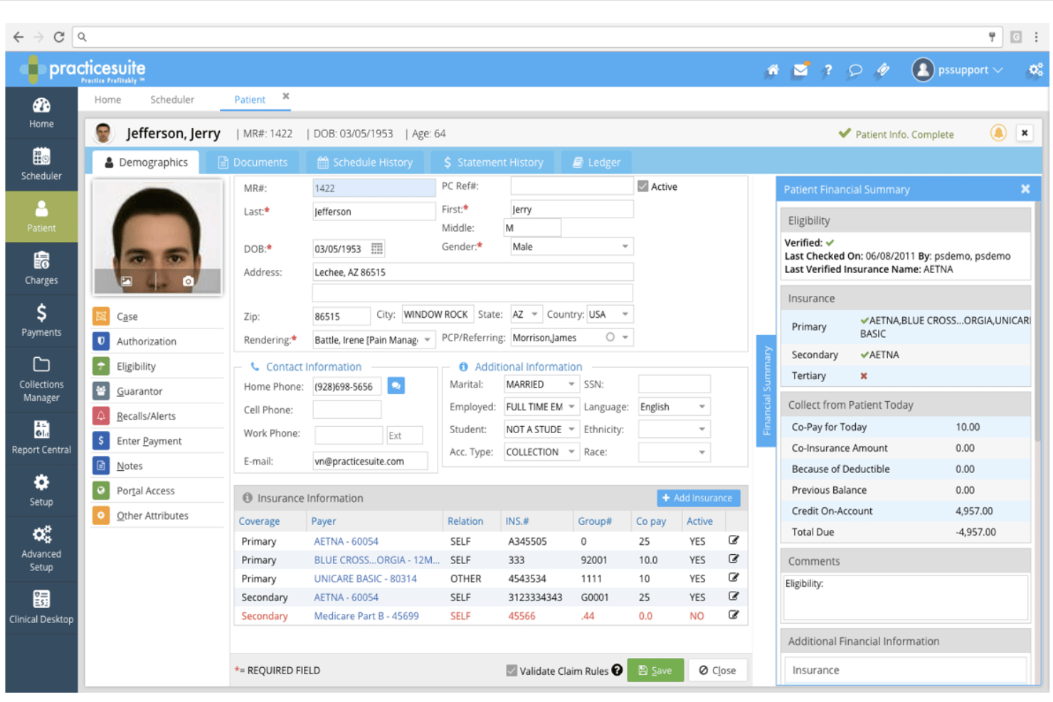 PracticeSuite screenshot - 10 Best Affordable Medical Billing Software in 2026