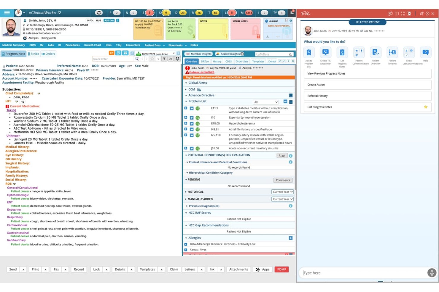 eClinicalWorks screenshot - 10 beste Cloud-EHR-Softwarelösungen im Jahr 2026