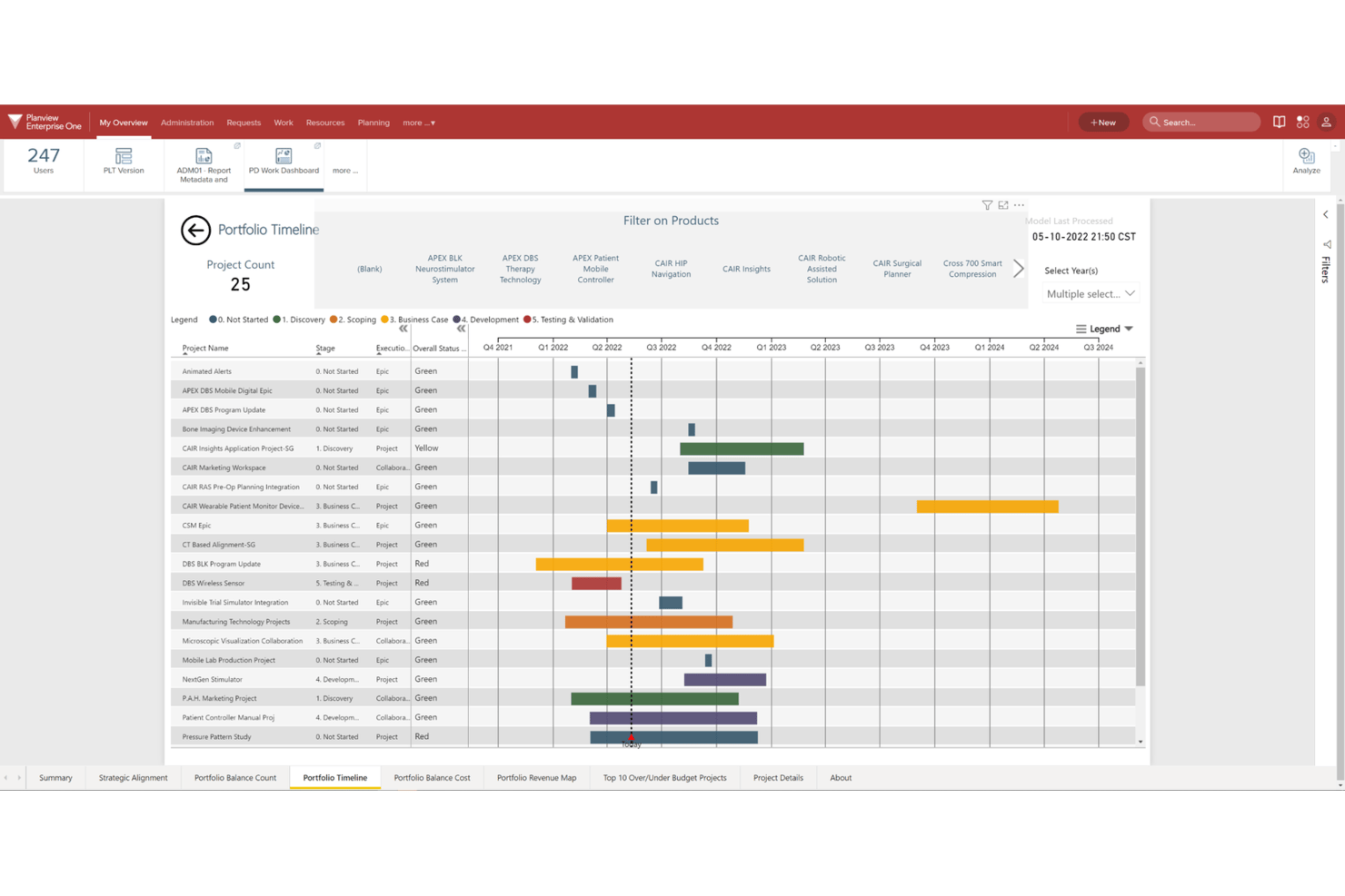Planview screenshot - 10 Best Business Management Software for Professional Services in 2026