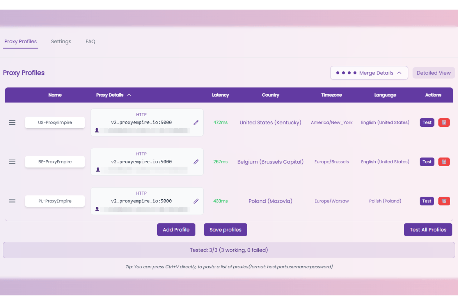 ProxyEmpire screenshot - 10 Best Residential Proxy Providers in 2026