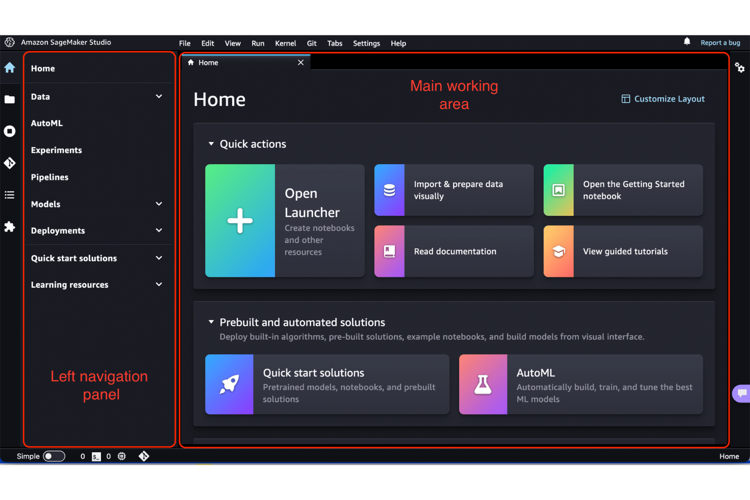 Amazon SageMaker screenshot - Die 10 besten Tools zur Überwachung von ML-Modellen im Jahr 2026