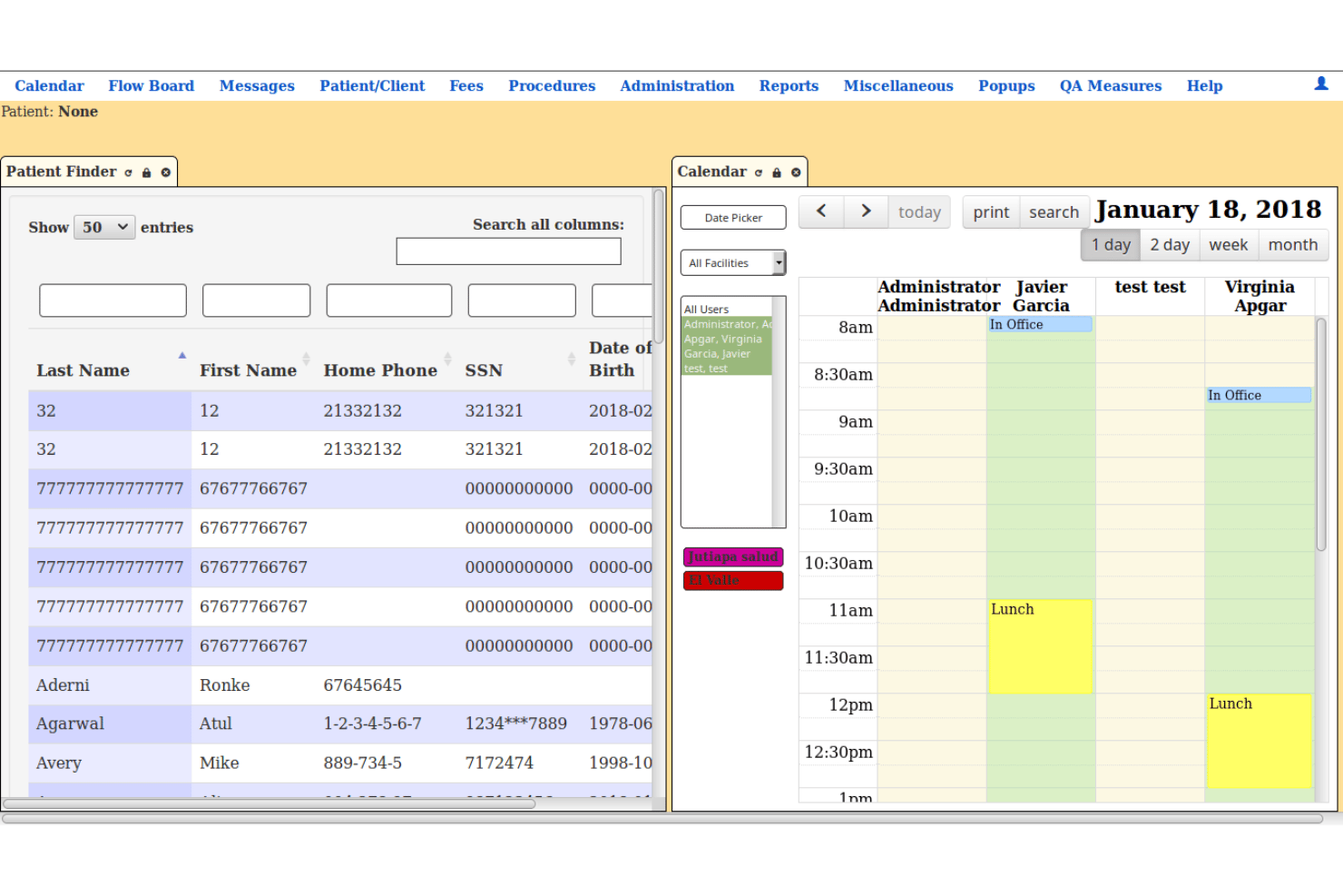 LibreHealth EHR screenshot - 10 beste cloudbasierte Abrechnungssoftwares für das Gesundheitswesen in 2026