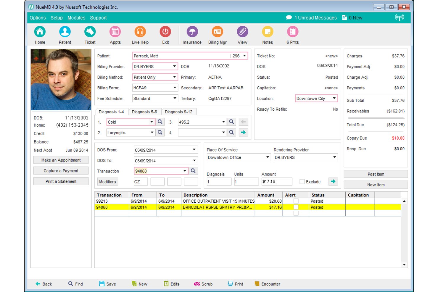 NueMD screenshot - 10 Best Affordable Medical Billing Software in 2026