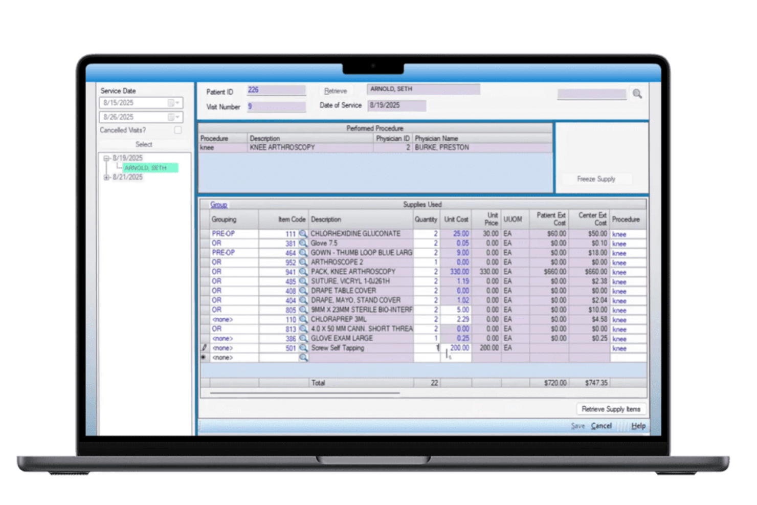 HST Pathways screenshot - 10 meilleurs logiciels de facturation pour les centres de chirurgie ambulatoire en 2026