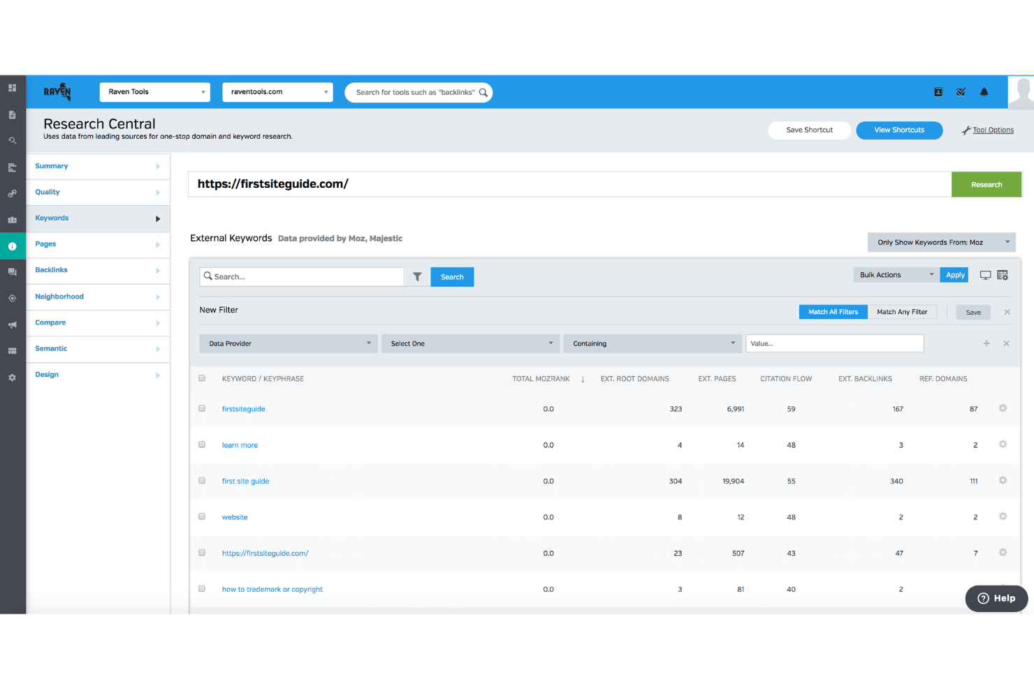 Raven Tools screenshot - 10 Best SEO Tools for Agencies in 2026