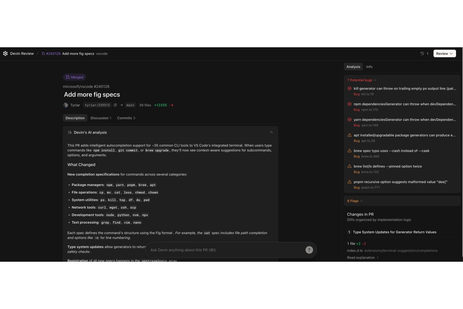 Devin screenshot - 10 Best AI Coding Tools in 2026